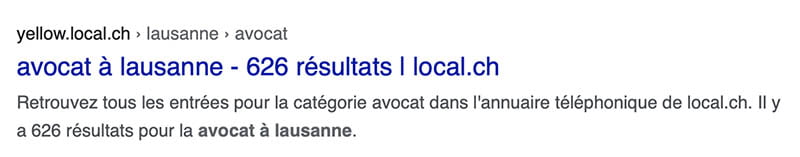 local search