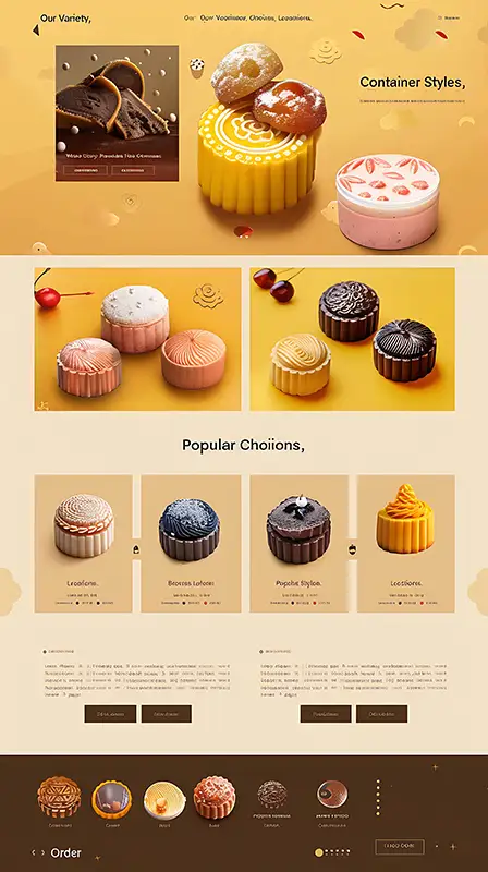 Exemple du design d'un site internet e-commerce, e-shop, boutique en ligne Chocoweb